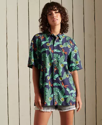 £20 • Buy Superdry Womens Oversized Hawaiian Shirt