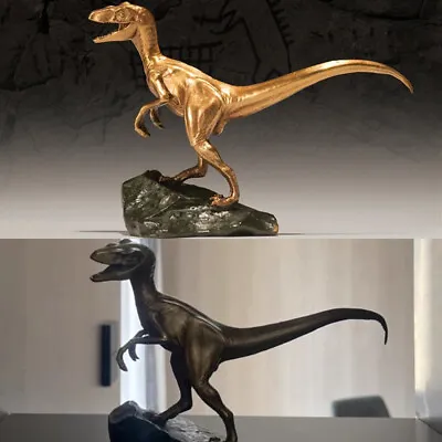 $238.42 • Buy Bronze Dinosaur Statue 6ins Model Animal Collectible Display IN STOCK