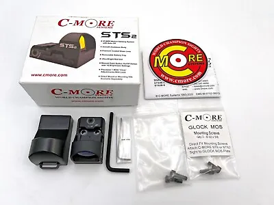 C-More Systems STS  Small Mini Micro Tactical Sight Red Dot 6 MOA STS2B-6 • $249.90