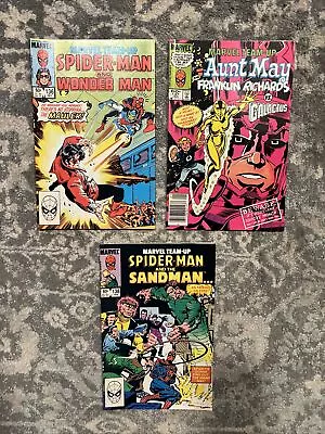MARVEL TEAM-UP ISSUES 136 137 And 138 Comic Book Lot • $9.99