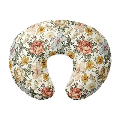 Nursing Pillow Cover Slipcover Minky - Nursery Decor For Baby-Vintage Floral • $19.99