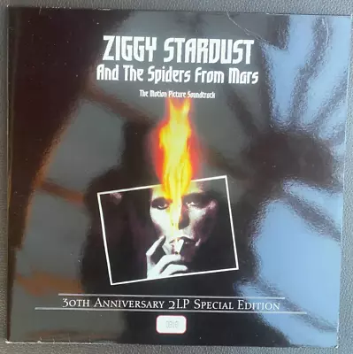 David Bowie ‎– Ziggy Stardust And The Spiders OST - 2 LP - Red Vinyl + Poster • £43.99