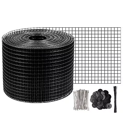 VEVOR Solar Panel Wire Mesh Critter Guard Kit 6in X 98ft PVC W/ 100pcs Fasteners • $44.99