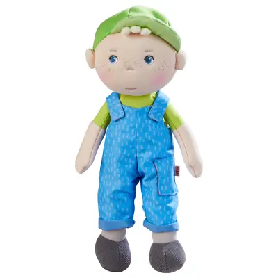 HABA Snug Up Til - 10  Soft Boy Doll With Blond Hair Embroidered Face • $19.99