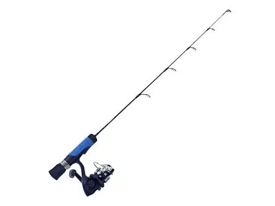 Quantum Glacier Spinning Combo 2 Plus 1 Bearings Solid Carbon Fishing Pole • $24.99