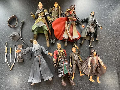 £25 • Buy Lord Of The Rings Action Figures Toybiz Lot/bundle