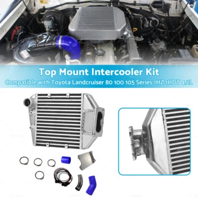 Intercooler Kit Suitable For Toyota Landcruiser 80 100 105 Series 1HZ 1HDT 4.2L • $333.59
