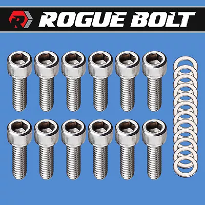 Mopar Big Block Valve Cover Bolts Stainless Kit Bbm 383 400 413 426w 440 R Rb • $12.95