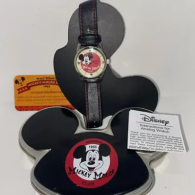 2005 Mickey Mouse Club Anniversary Watch With Tin Case • $16