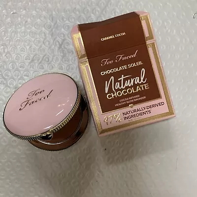 Too Faced Chocolate Soleil Natural Bronzer - Caramel Cocoa - 9 G - New #282 • $16.80