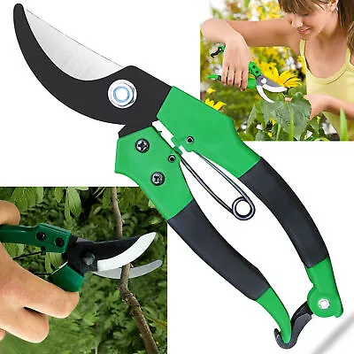 🔥8  Pruning Shears Garden Secateurs Pruner Scissors Hand Plants Cutter Tool UK • £3.25