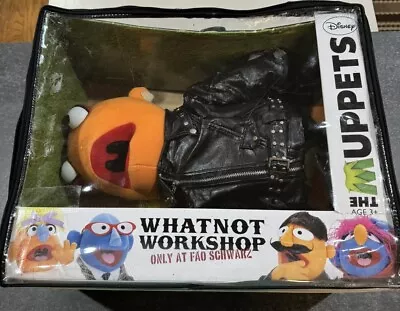 The Muppets Whatnot Workshop Orange Puppet & Accessory Lot FAO Schwarz Disney • $99.99