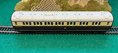 Hornby Gwr Chocolate And Cream Composite Coach • £14.50