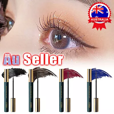 4D Silk Fibre Mascara Eyelash Waterproof Extension Volume MakeUp V$ • $11.69