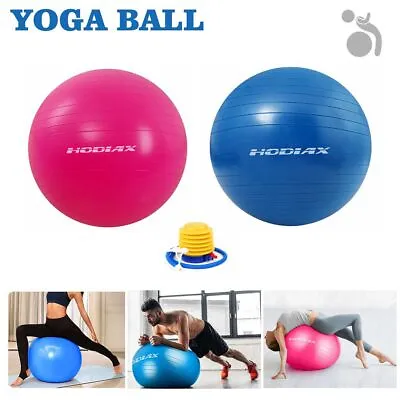 $9.99 • Buy Balance Exercise Yoga Ball Aerobics Soft Body Training Fitness Stability Pump