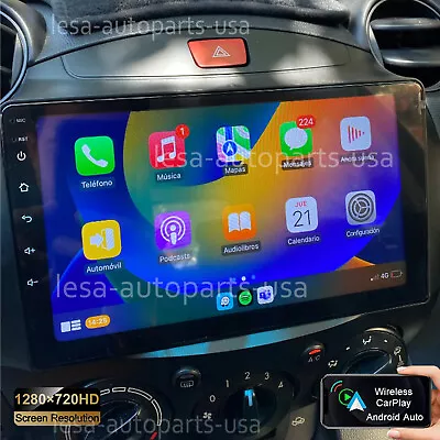 For Mazda 2 2007-2014 Apple Carplay WIFI Car Stereo BT DSP Android Radio GPS Nav • $137.90