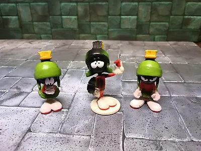 3 Vintage Looney Tunes MARVIN The MARTIAN Lot 1994 Applause PVC Figures 2.25  • $29.99