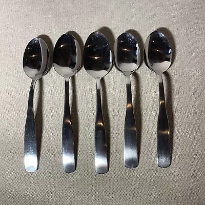 5 Cambridge Silversmiths MADISON Stainless Flatware Dinner Spoons Table Spoon • $9.99