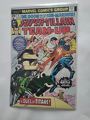 Super-Villain Team-Up #4 (Feb 1976 Marvel) • $0.99