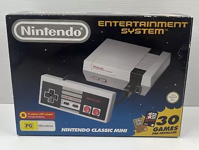 Boxed Nintendo NES Classic Mini Console - 1 Controller & USB Power & HDMI Cable • $120