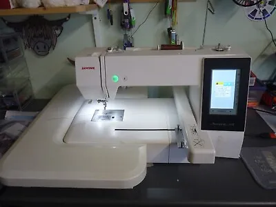 Embroidery Machine Used Janome Memory Craft • £1200