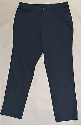 Lululemon ABC Pants Classic Fit Men's Size 35 X 31 In Blue Performance Golf Pant • $50