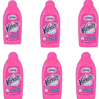 6 X Vanish Clean & Fresh Hand Carpet Shampoo Cleanser 450ml • £15.90