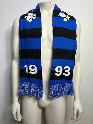 Cf Montreal Impact 1993 Mls Soccer Blue Black Striped Winter Knit Scarf Banner • $15.63