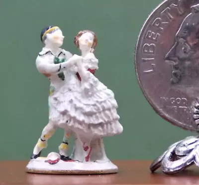 Mint Goebel Olszewski Miniature Masquerade Dancers Figurine With Case 601-p • $35.99