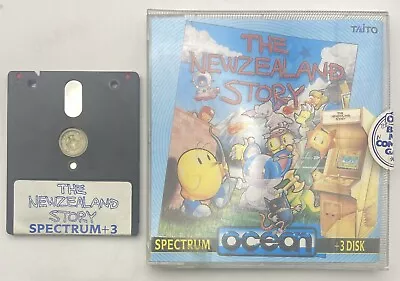 ZX Spectrum Plus 3 +3 Disk Computer Game The Newzealand Story 1989 • £29.99