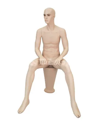 Male Mannequin Sitting Pose Dress Form Display #MD-KW15F • $319