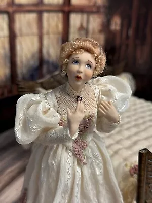 Vintage Artisan Miniature Dollhouse Singing Victorian Doll Jacqueline Porier • $499.99