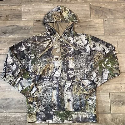 Mossy Oak Hoodie Size M Men's Performance Hunting Camouflage Fleece Lined • $24.97