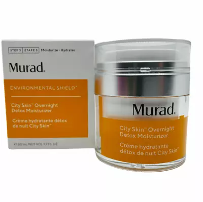 Skin Care Murad Environmental Shield City Skin Overnight Detox Moisturizer 1.7oz • $60