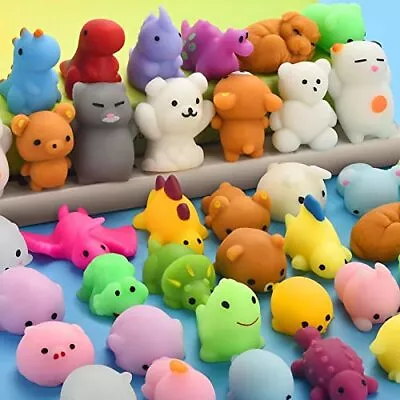 52 Pcs Mochi Squishy Toys Bulk Mini Dinosaur Kawai Animals Squishy Random Toy • $21.71