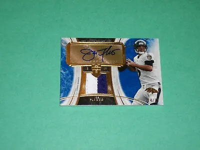 Joe Flacco Auto Jersey Card 2013 Topps Supreme Football /25 Baltimore Ravens!!! • $119.99