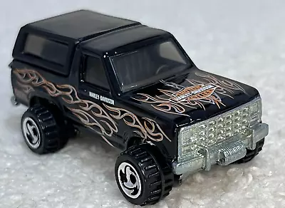 RARE HARLEY DAVIDSON Hot Wheels FORD BRONCO VINTAGE STAMPED 1980 • $10