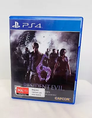 Sony Playstation 4 Resident Evil 6 Game R4 PAL AU/NZ • $40