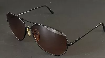 Vintage Serengeti 5223G Aviator Sunglasses Black With Original Case • $89