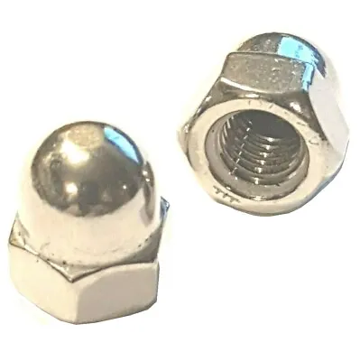 £4.95 • Buy A2 Stainless Dome Nuts - Metric/Metric Fine - Multi Listing M4 To M14