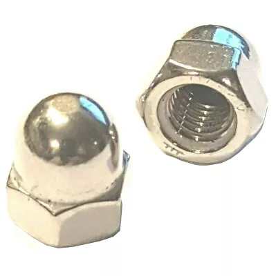 £4.95 • Buy A2 Stainless Dome Nuts - Metric/Metric Fine - Multi Listing M4 To M14