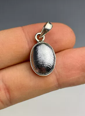 4.6g METEORITE MUONIONALUSTA Pendant In Silver.925 Frame #MET20 • £68.96