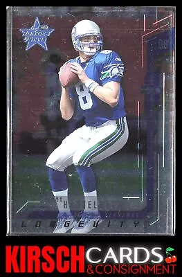 Matt Hasselbeck 2001 Leaf Rookies & Stars #63 Longevity #/50 Seattle Seahawks • $14.99