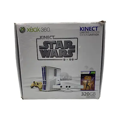 $347.98 • Buy Xbox 360 S (Console-CIB) Star Wars Limited Edition Kinect Bundle