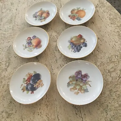 $34.69 • Buy 6 Vintage Baronet China Eschenbach 4.25  Fruit Plates Made In Bavaria Germany