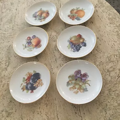 $34.69 • Buy 6 Vintage Baronet China Eschenbach 4.25  Fruit Plates Made In Bavaria Germany
