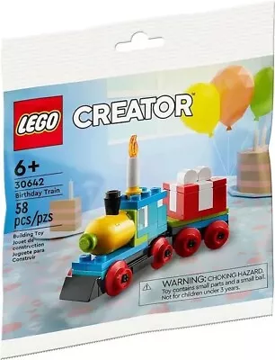 LEGO Birthday Train (30642) NEW. Sealed TRACKED Post. Fast Post. • $8.90