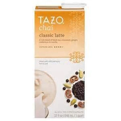 £17.18 • Buy Tazo Black Tea Chai Latte Classic 32 Oz
