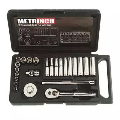 Metrinch Socket Set Combo 4 X Sets 1/4  3/8  1/2 Dr Includes Shipping To U.S • $554.04