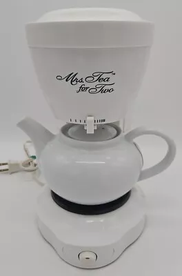 Mrs Tea For Two Electric Automatic Drip Hot Tea Maker By Mr Coffee Tested Works • $49.99